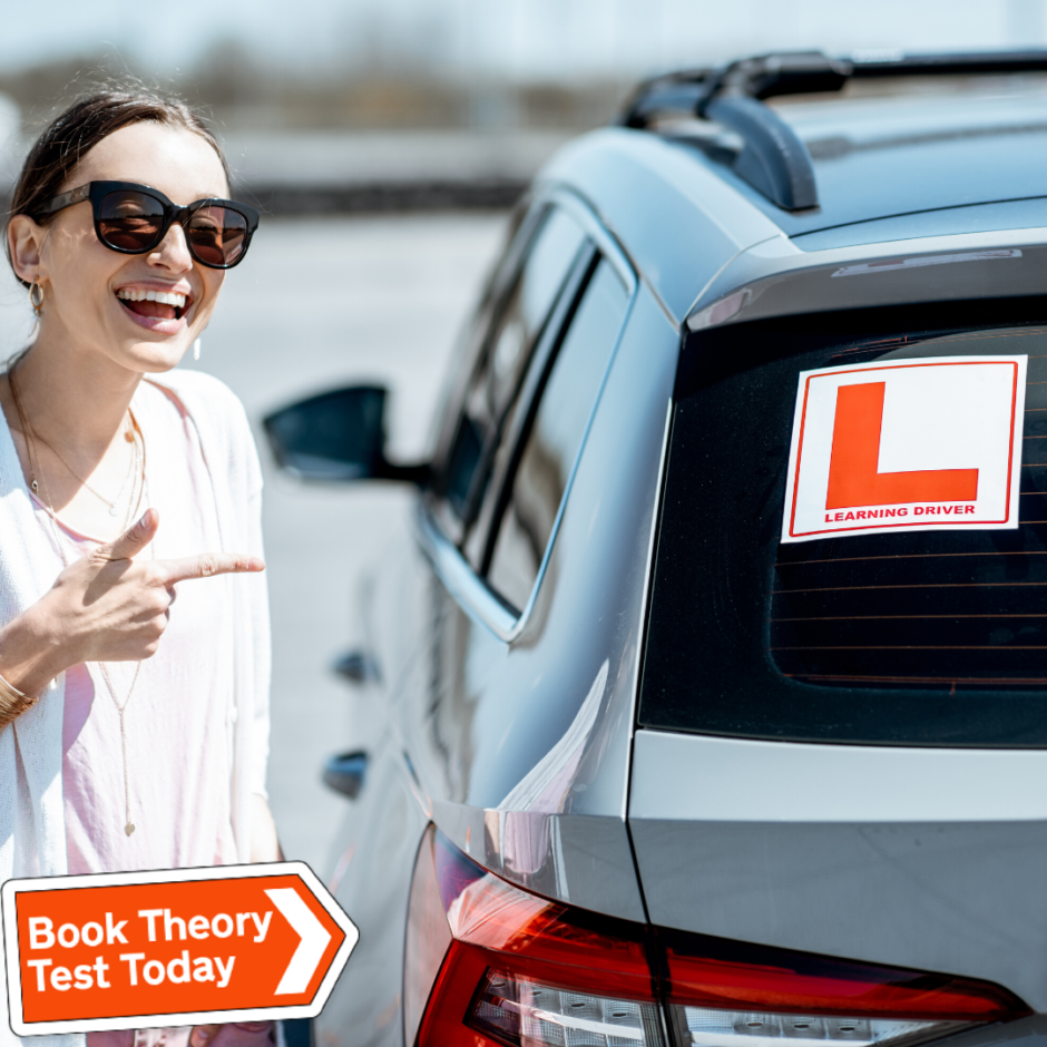 Taking driving lessons during coronavirus.
