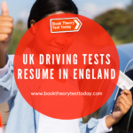 UK driving test in the UK have resumed.