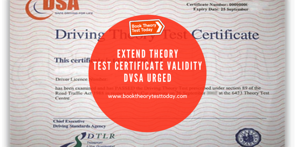 UK Theory Test Certificate Validity Expiration.